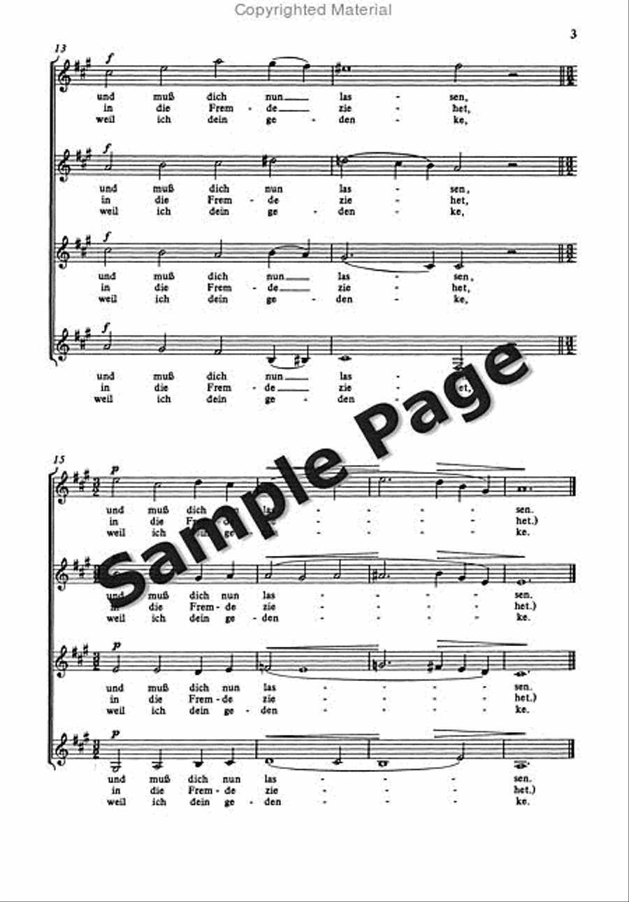 Ach Ihr Berg Und Tiefe Tal SSAA scores gallery preview page 4