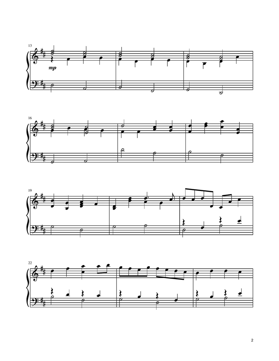 Canon in D Masterpiece Edition Piano Solo Piano Solo scores gallery preview page 3