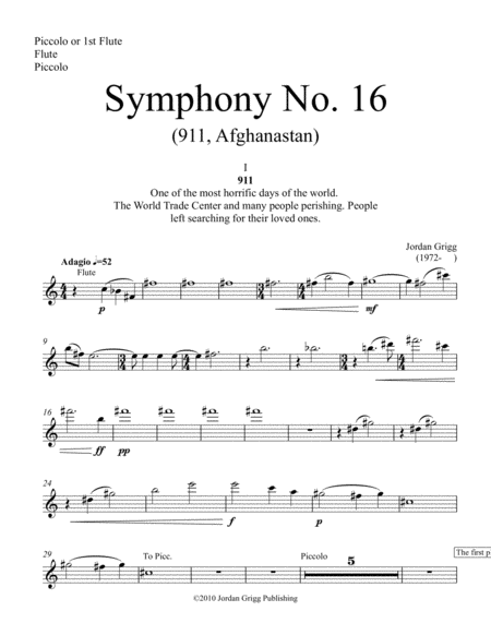 Symphony No.16 (911, Afghanistan) Parts1