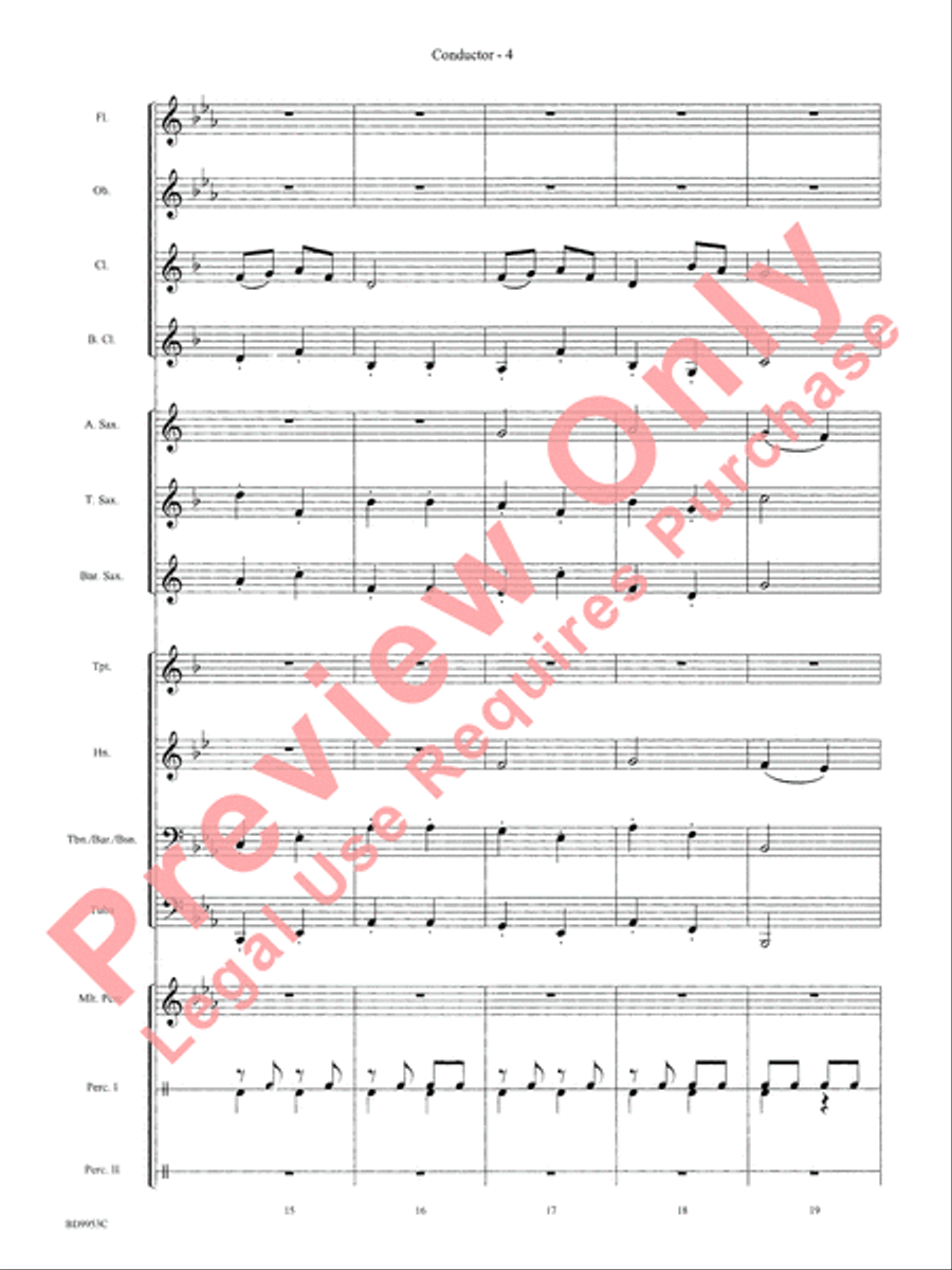 Manhattan Beach Manhattan Beach Concert Band scores gallery preview page 6