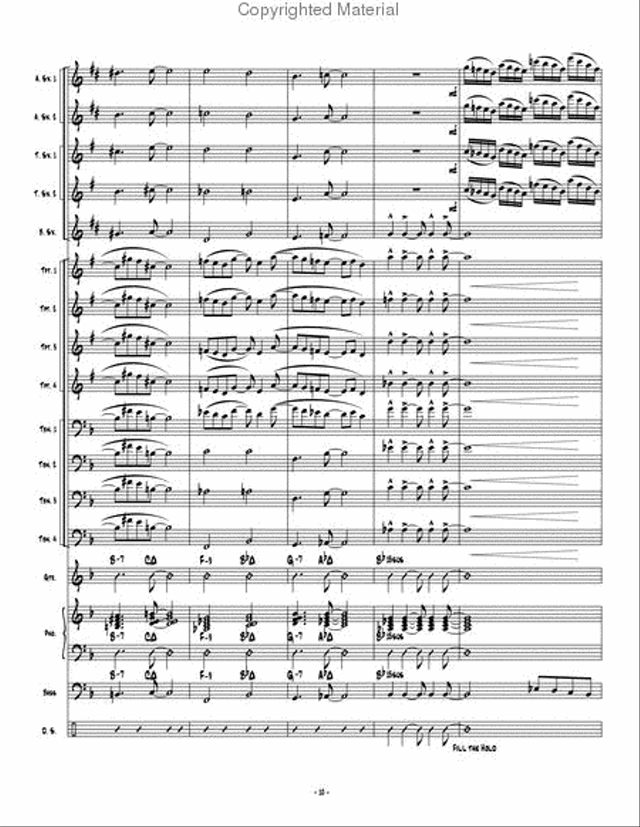 Smoothitude Smoothitude Jazz Ensemble scores gallery preview page 11