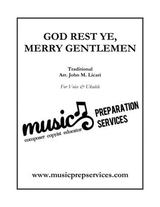 God Rest Ye, Merry Gentlemen - Traditional (Ukulele & Voice)