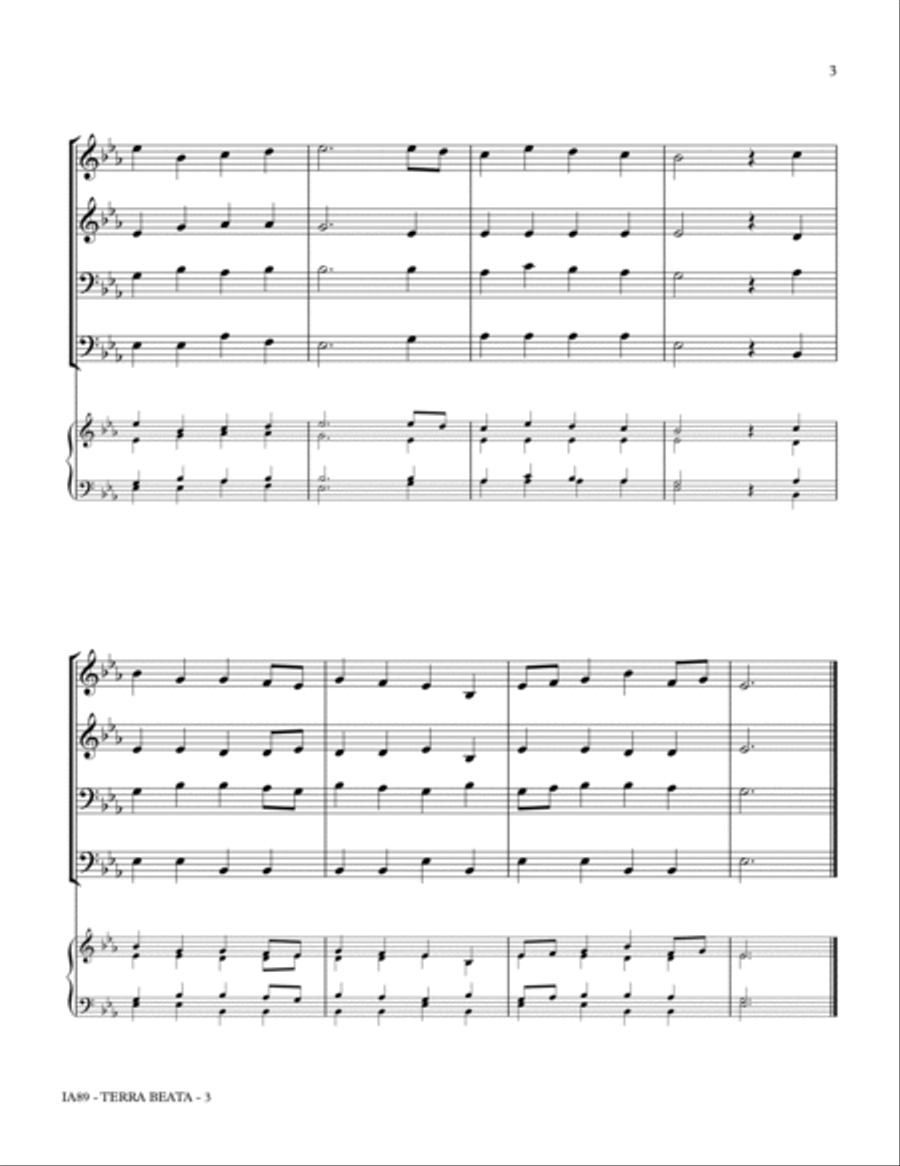 TERRA BEATA TERRA BEATA Small Ensemble scores gallery preview page 3