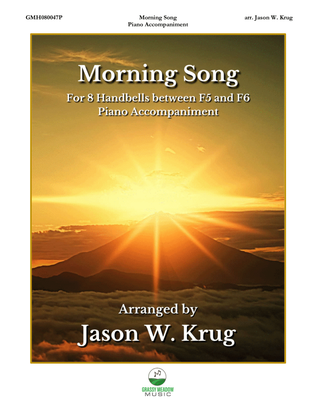 Book cover for Morning Song (piano accompaniment to 8 bell version)