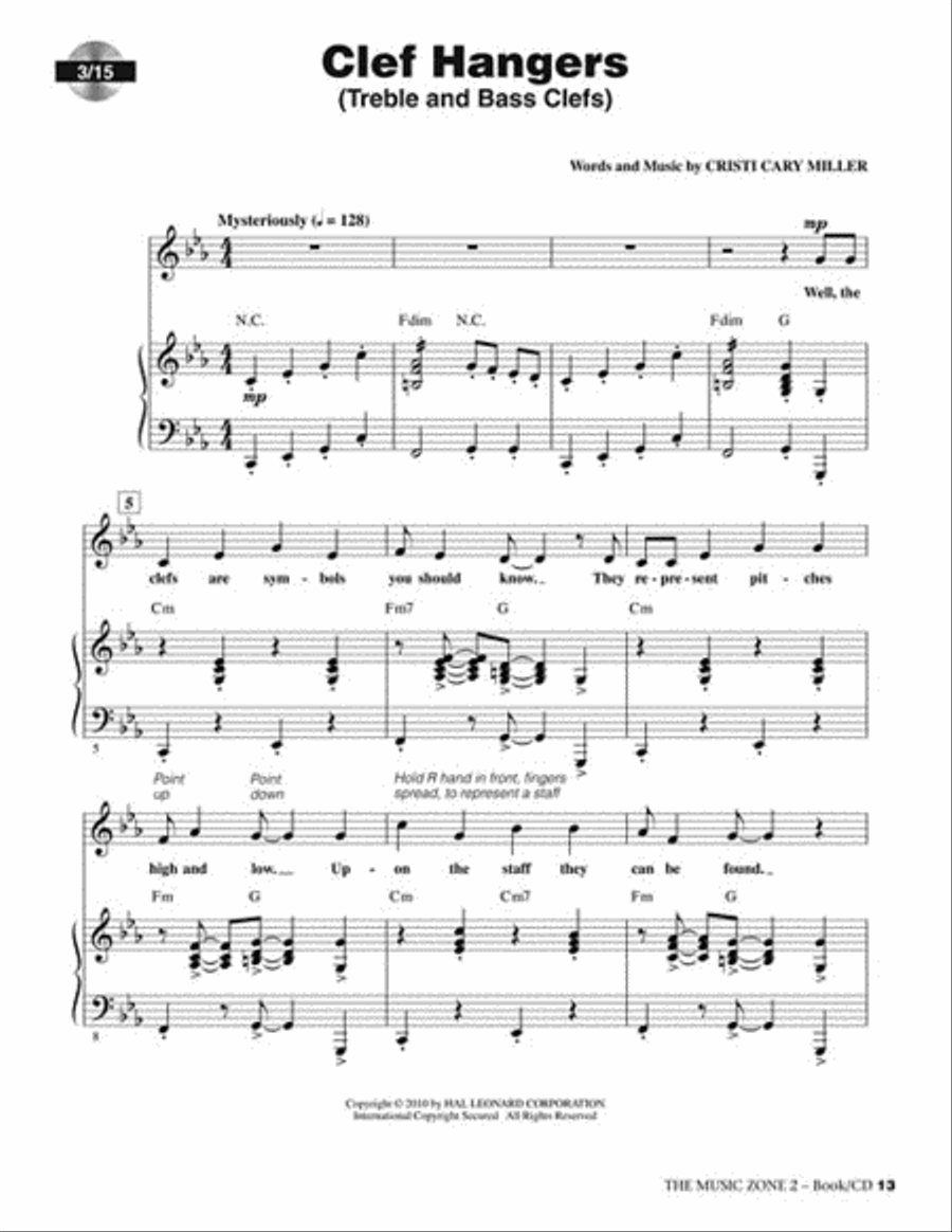 The Music Zone 2 Choir scores gallery preview page 3