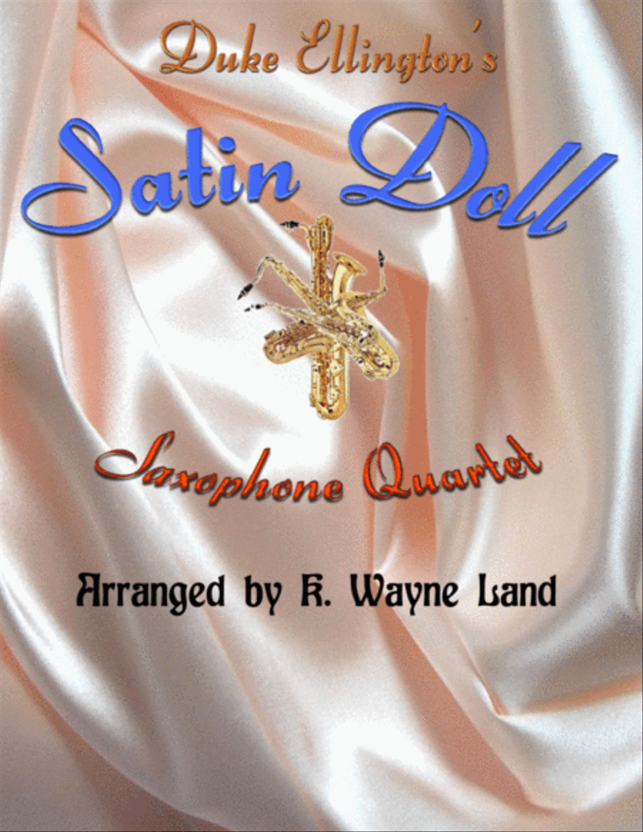 Satin Doll Saxophone Quartet scores gallery preview page 1