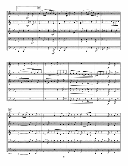 Six Classical And Romantic Piece - Full Score