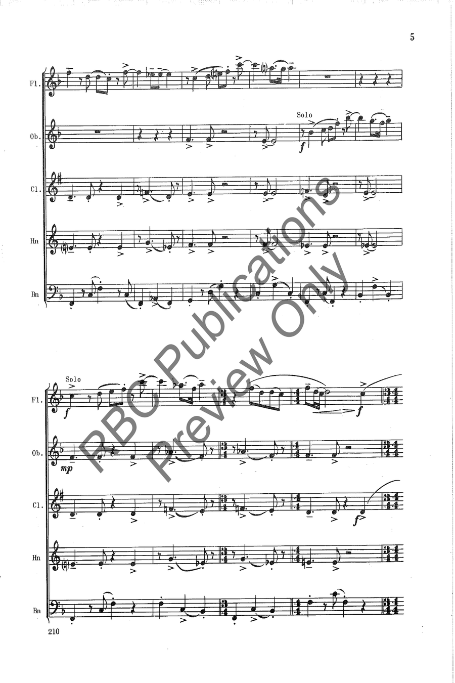 Bossa Waltz Bossa Waltz Score scores gallery preview page 6