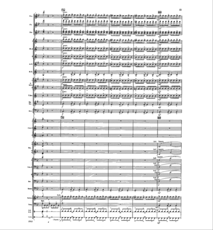 Novena Concert Band scores gallery preview page 13