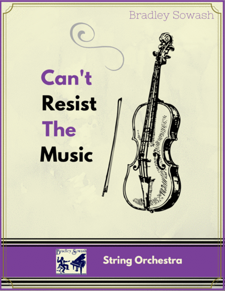 Can't Resist the Music (orchestra/choir) SSA scores gallery preview page 1