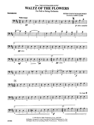 Waltz of the Flowers (from The Nutcracker Suite): 1st Trombone