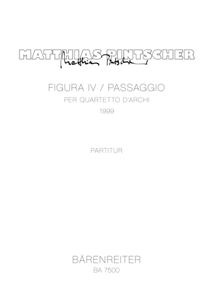 Figura IV / Passaggio per quartetto darchi