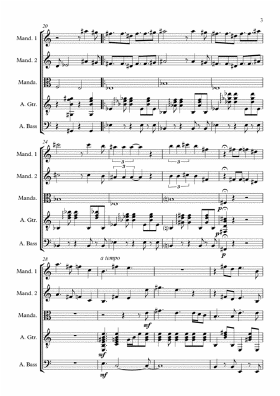 Goldfinger Small Ensemble scores gallery preview page 3
