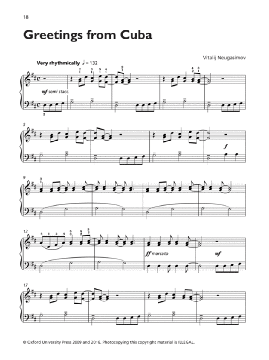 Piano Sketches Book 1 Piano Solo scores gallery preview page 4