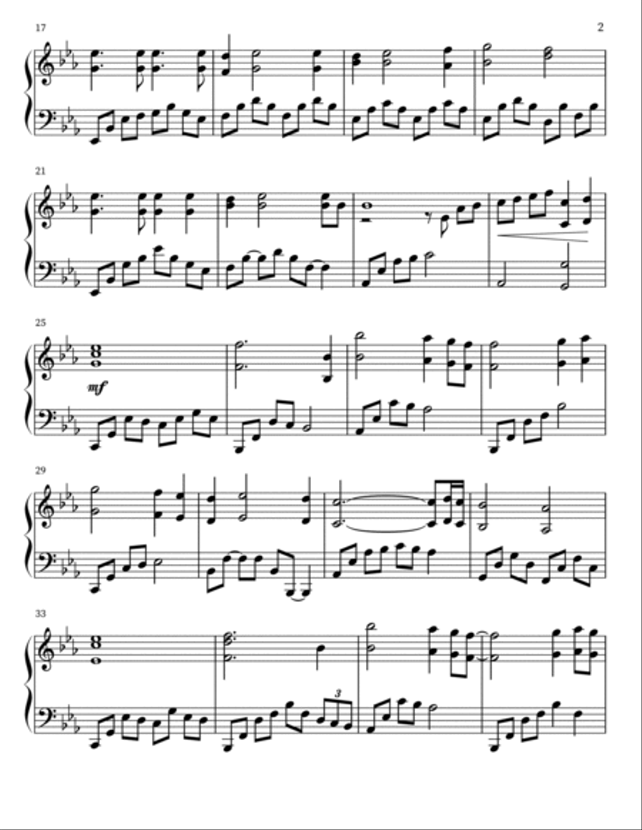 My Heart Will Go On (Love Theme From 'Titanic') Piano Solo scores gallery preview page 2