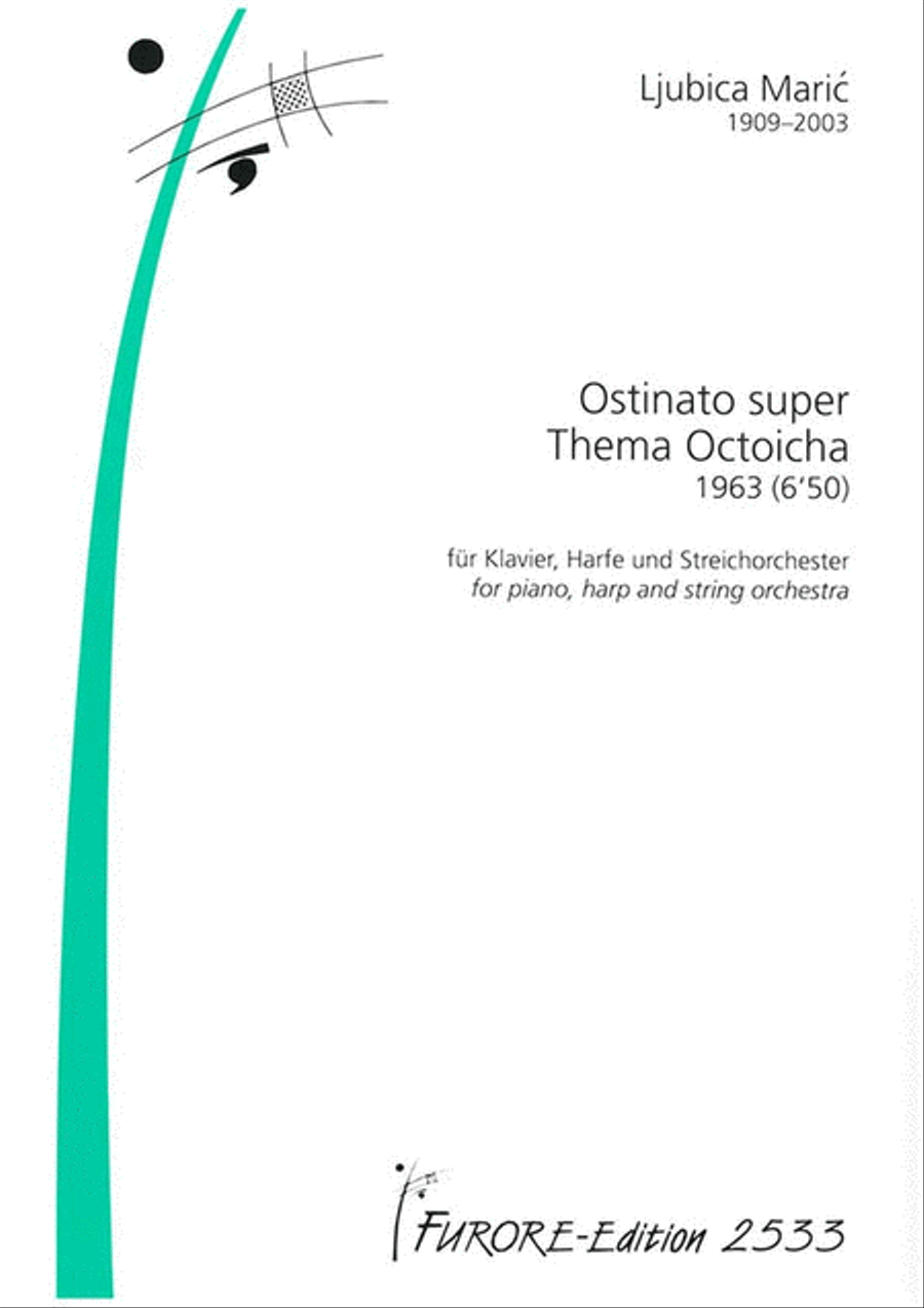 Ostinato super Thema Octoicha Orchestra scores gallery preview page 1