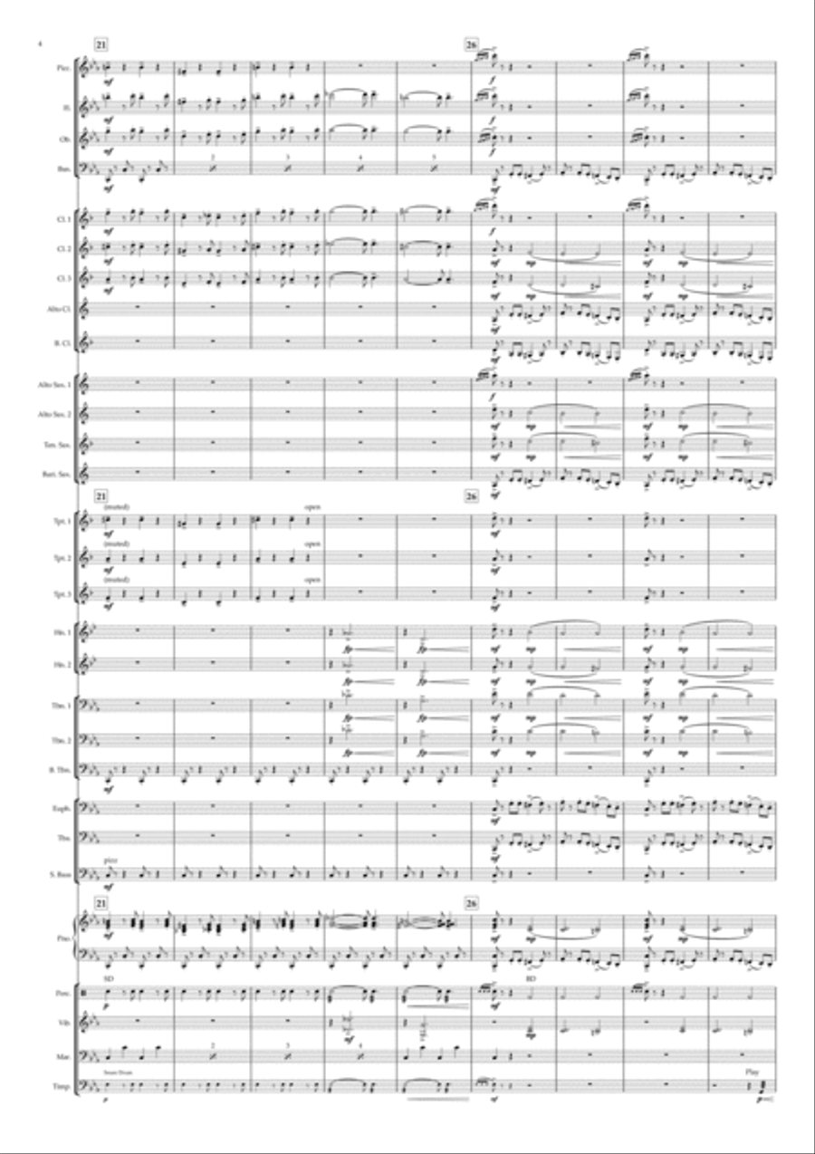 Boiler Chu (sootballs) Concert Band scores gallery preview page 4