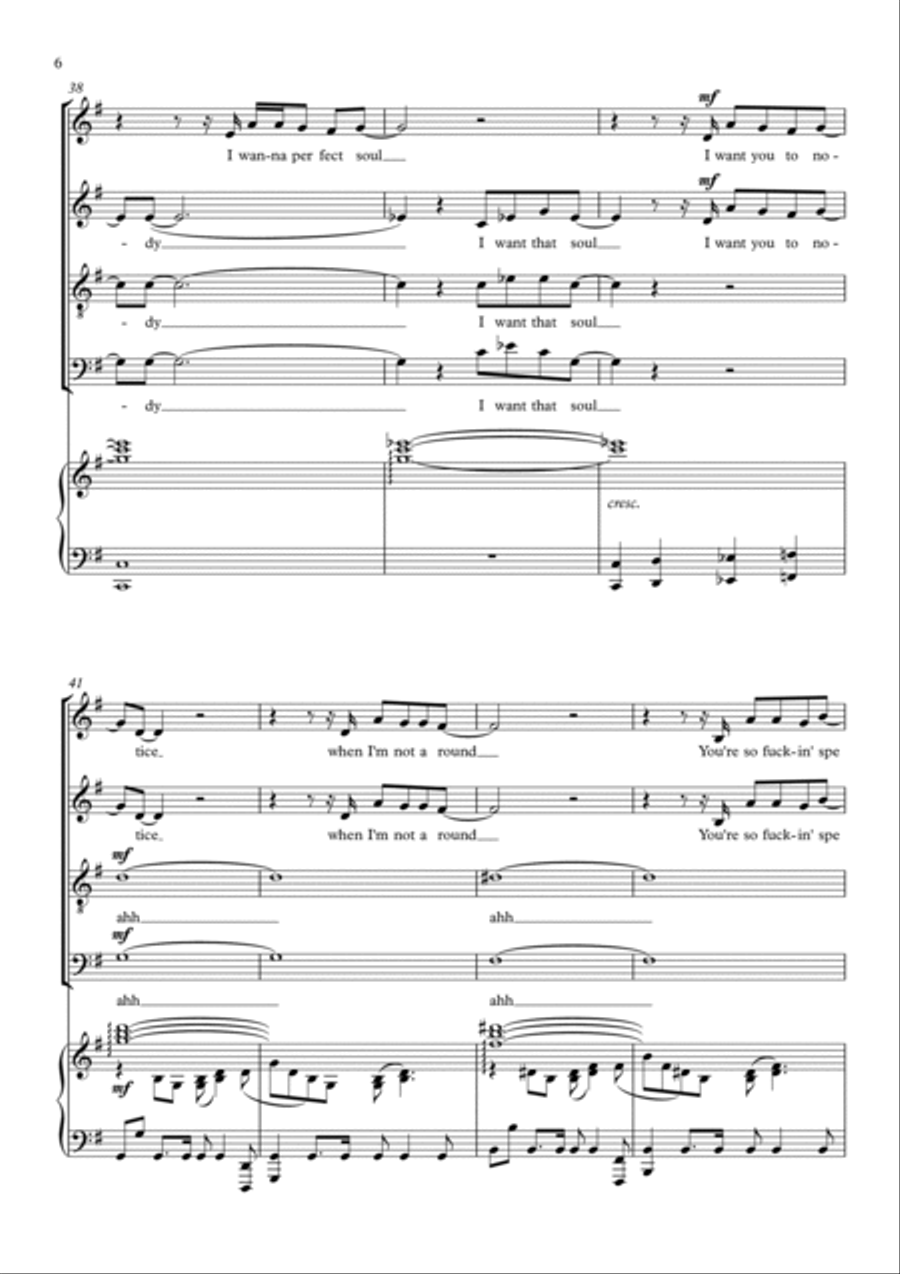 Creep Creep 4-Part scores gallery preview page 6