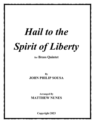 Book cover for Hail to the Spirit of Liberty