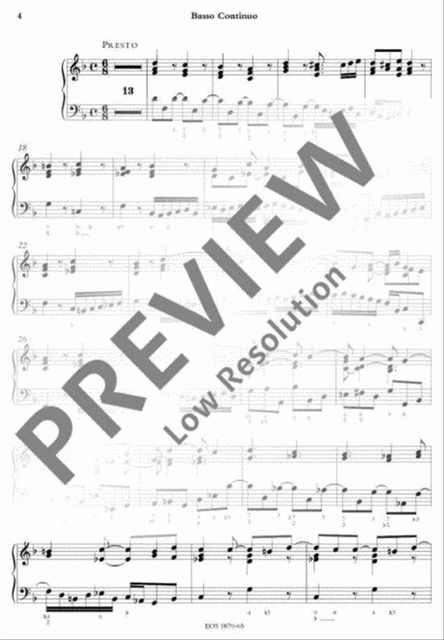 Concerto Grosso Concerto Grosso Basso Continuo scores gallery preview page 5