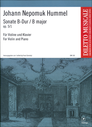 Sonate B-Dur op. 5 / 1