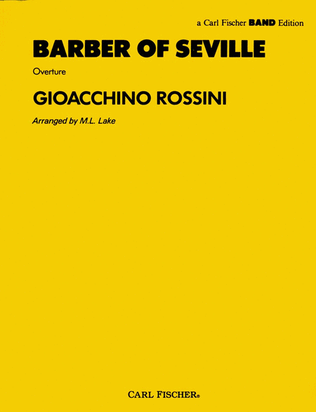 Book cover for The Barber of Seville Overture