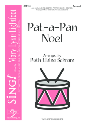 Book cover for Pat-a-Pan Noel (Two-part)