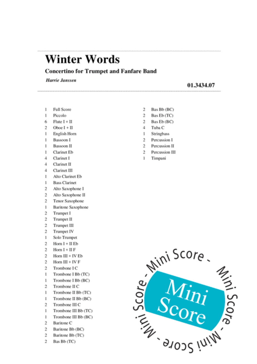 Winter Words image number null