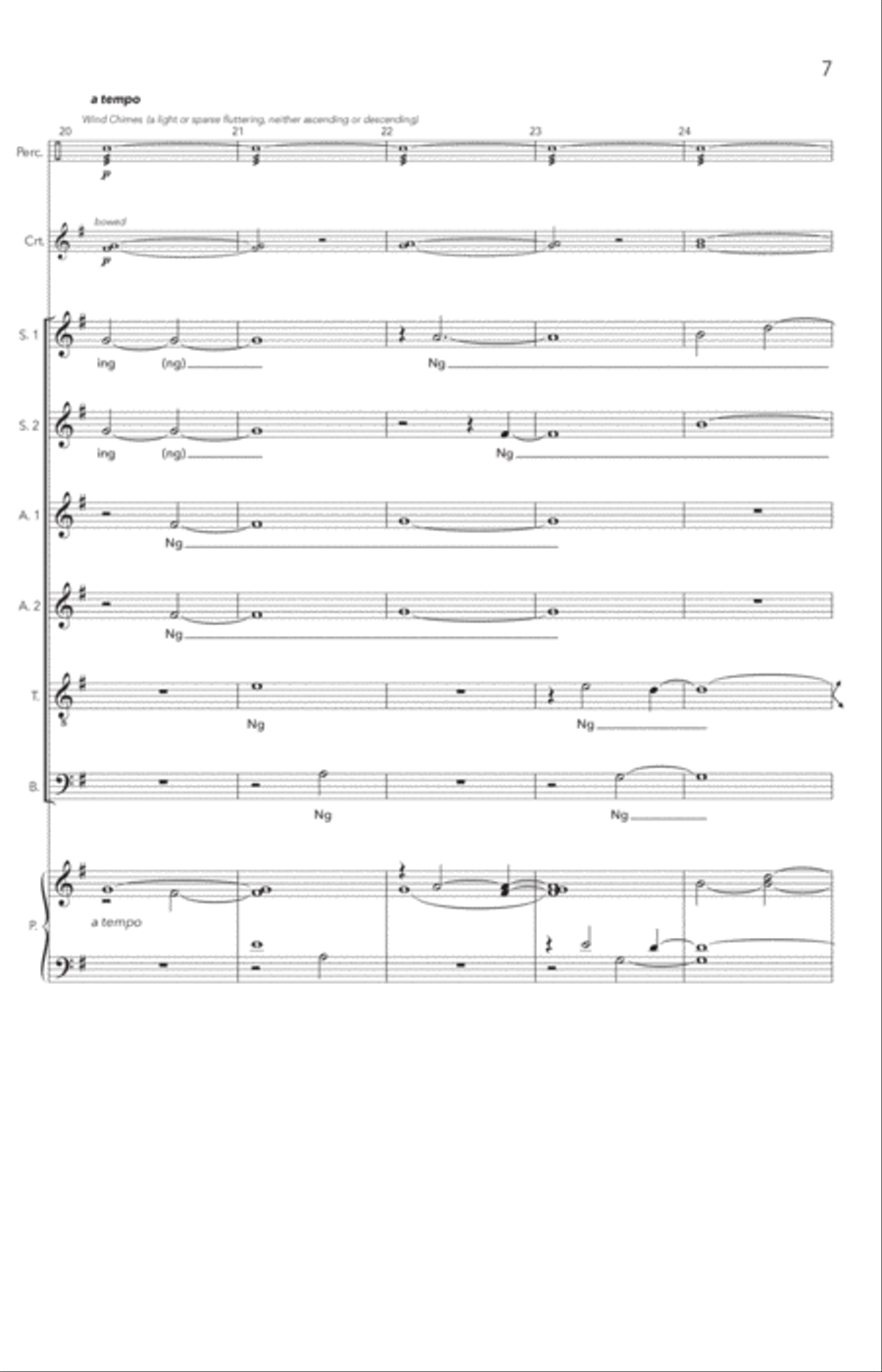 The Lantern Of Your Heart 4-Part scores gallery preview page 6