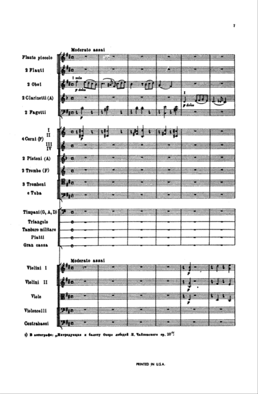 Swan Lake, Op. 20, Complete Ballet Full Orchestra scores gallery preview page 8
