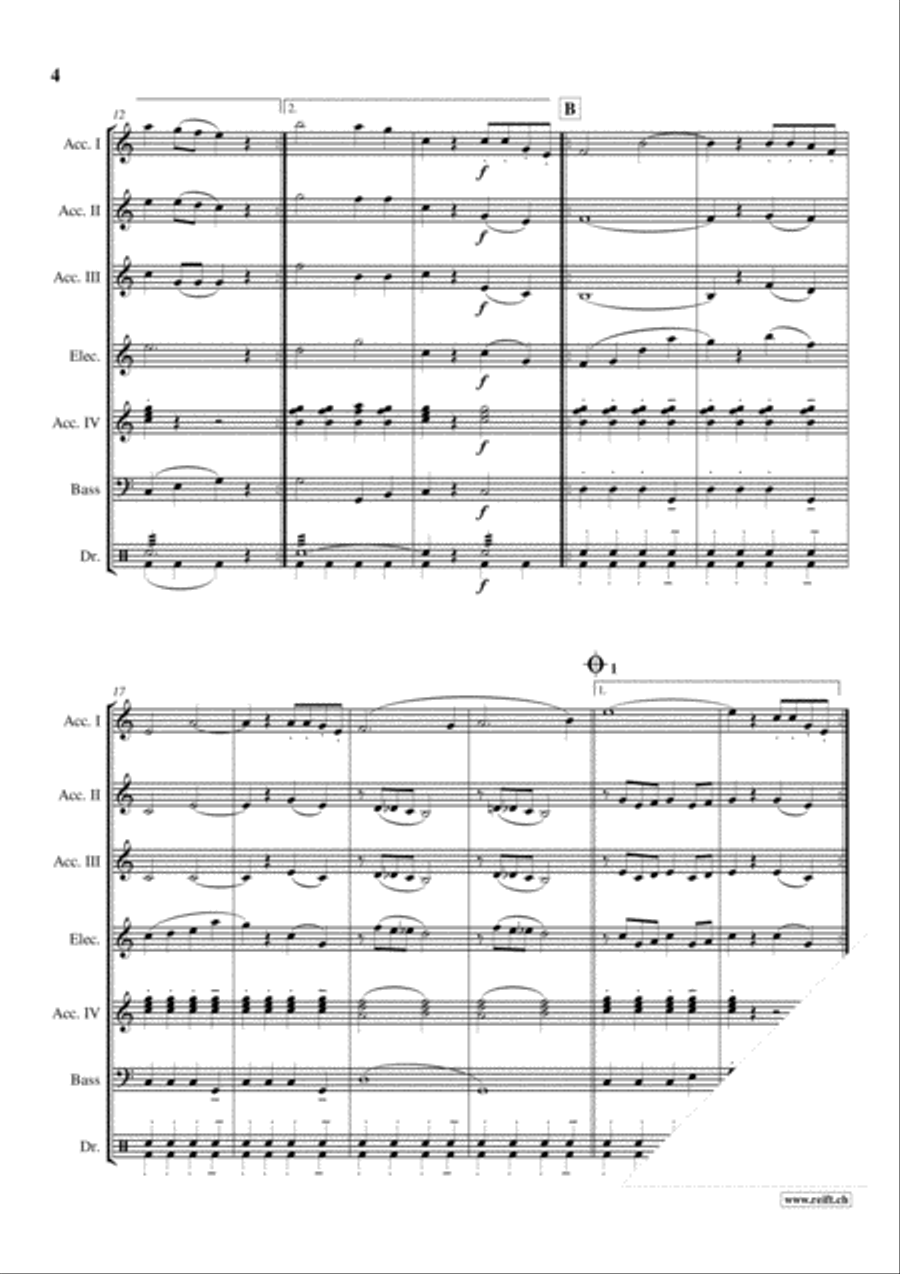 Tango-Tango Accordion scores gallery preview page 4