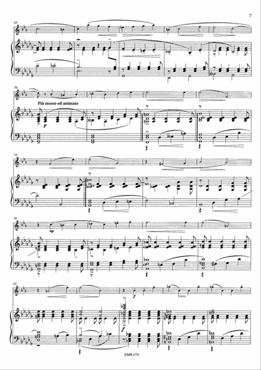 Konzert No. 2 Konzert Allegro Cornet scores gallery preview page 20