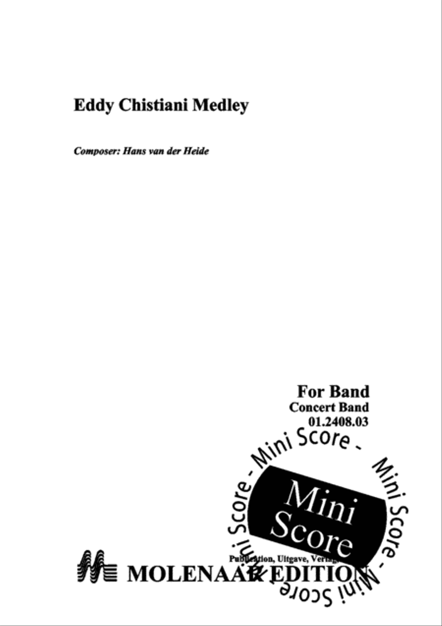 Eddy Chistiani Medley Mixed Choir scores gallery preview page 3