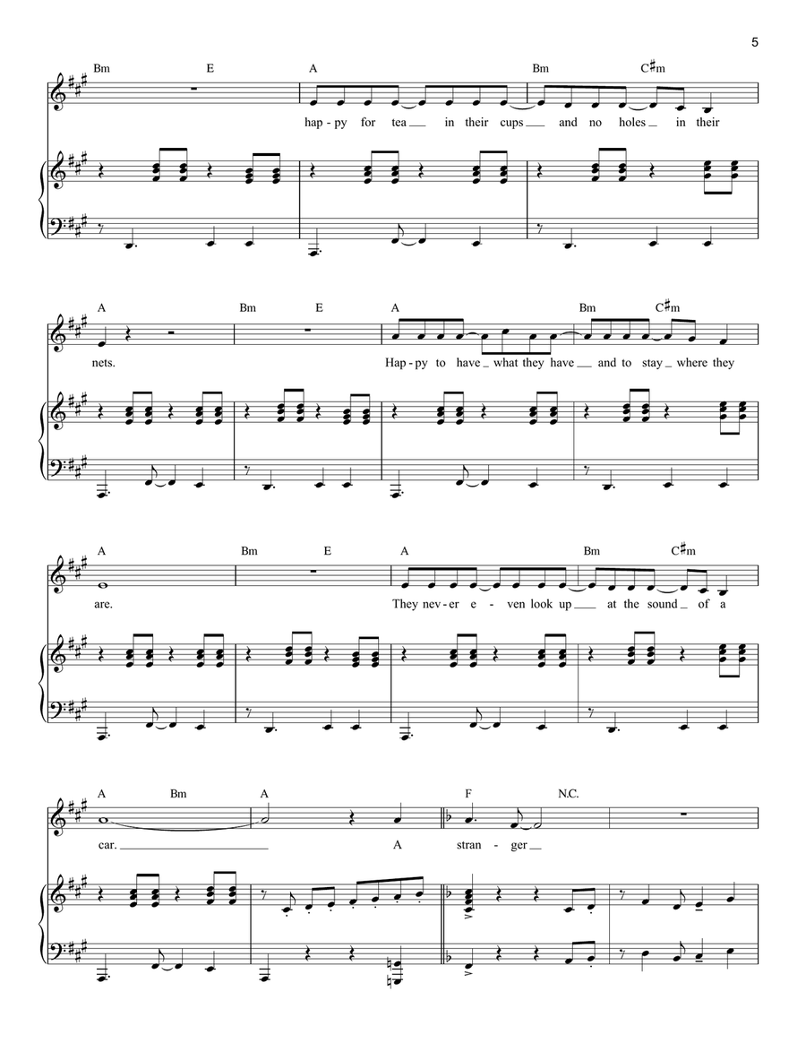 Waiting For Life (from Once On This Island) Mezzo-Soprano Voice scores gallery preview page 5