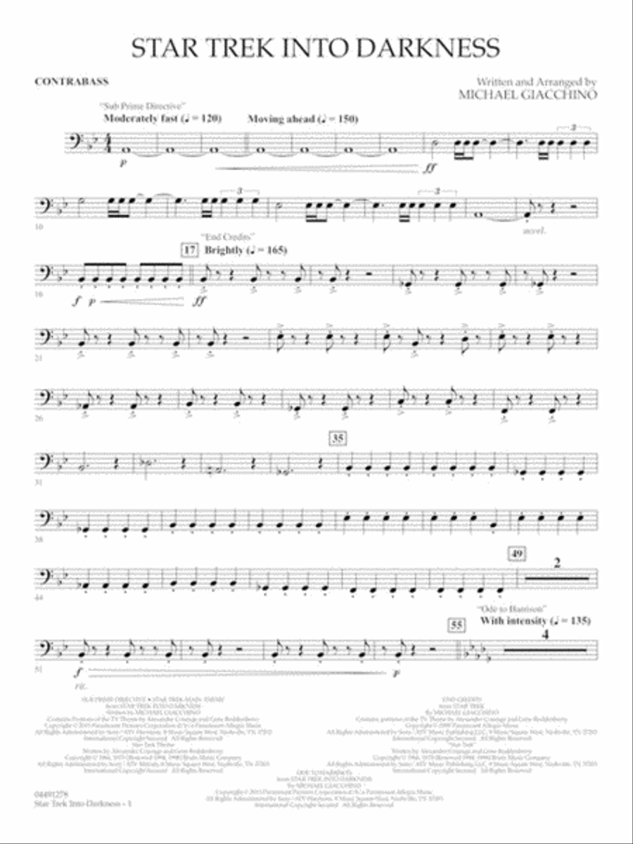 Star Trek Into Darkness Choir scores gallery preview page 12