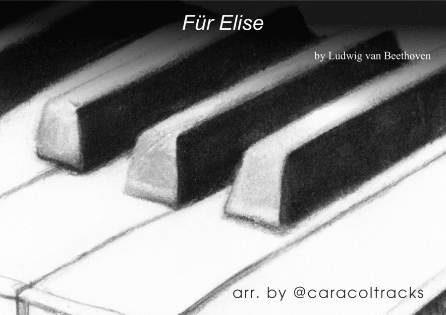Timeless Elegance: Für Elise Easy Piano Sheet Music PDF Easy Piano scores gallery preview page 1