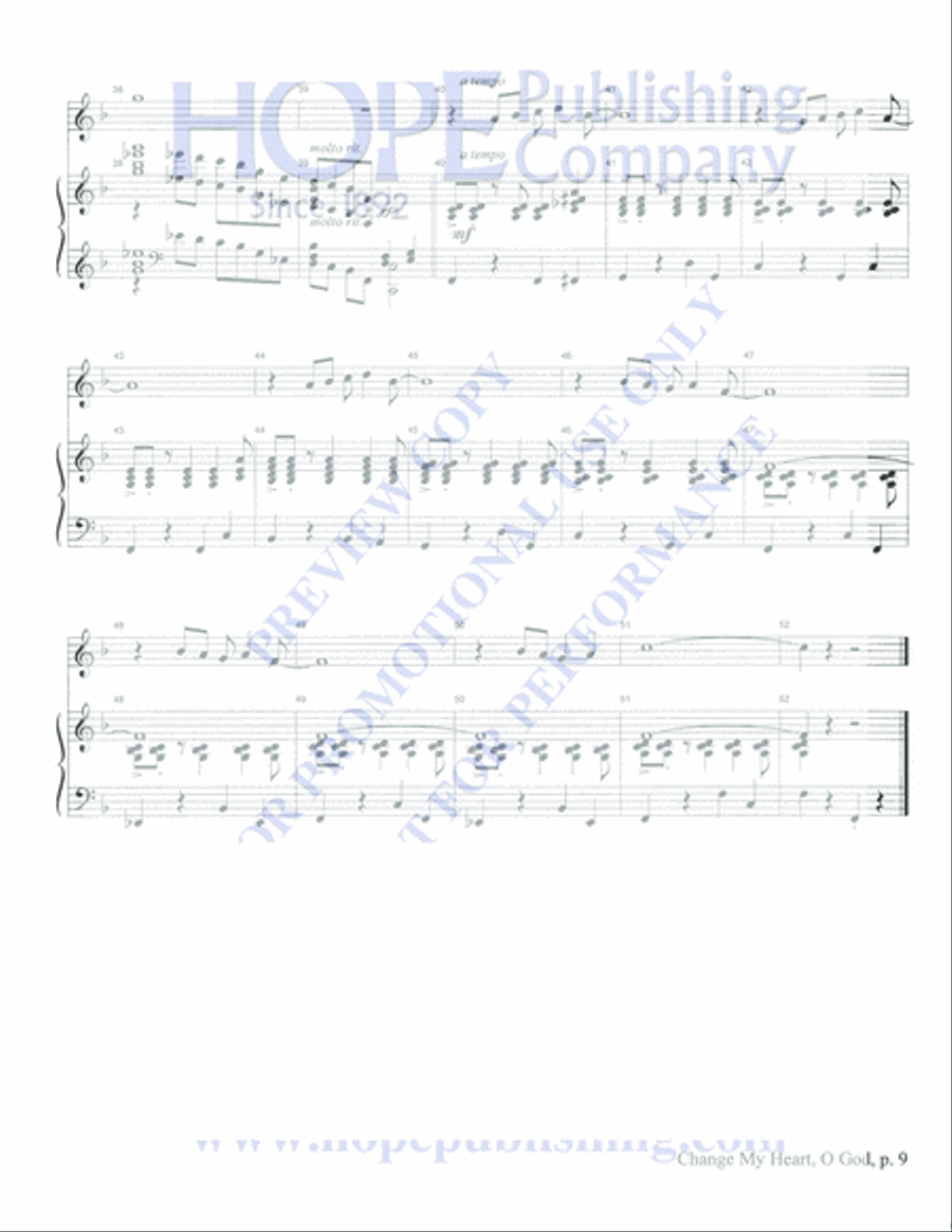 Praise Him with Instruments Orchestra scores gallery preview page 11