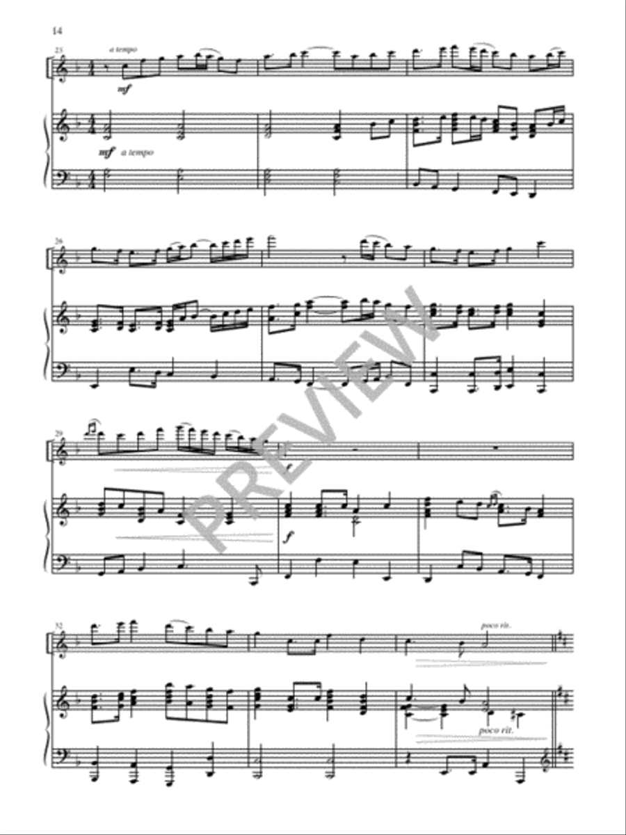 Five More Liturgical Meditations C Instrument scores gallery preview page 16