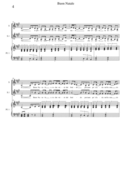 Buon Natale (coro e piano) image number null