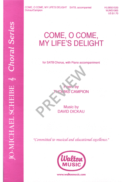 Come, O Come, My Life's Delight image number null