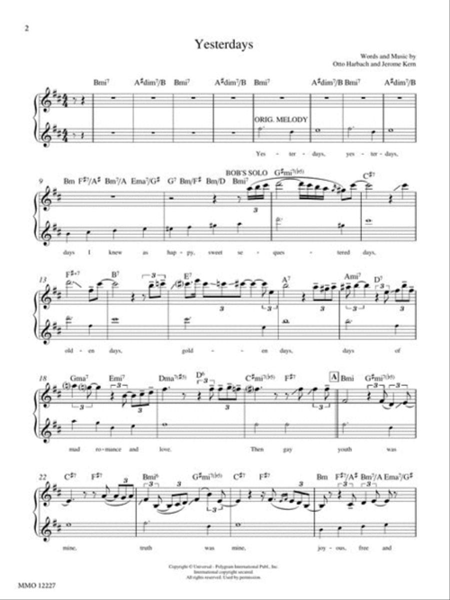 Classic Standards for Alto Saxophone: A Tribute to Johnny Hodges Alto Saxophone scores gallery preview page 5