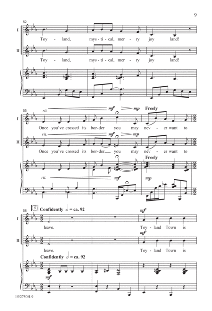 Christmas Toys on Parade Christmas Toys on Parade 2-Part scores gallery preview page 9