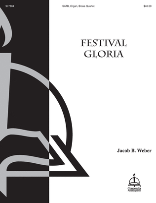 Book cover for Festival Gloria (Full Score)
