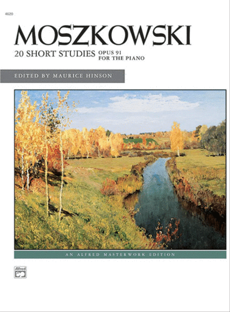 Moszkowski -- 20 Short Studies, Op. 91 Piano Method scores gallery preview page 1