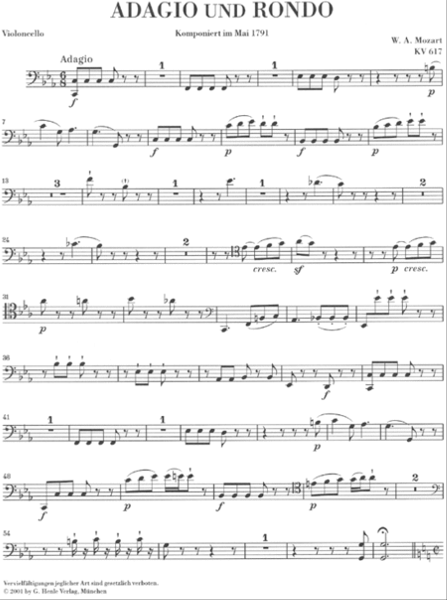 Adagio and Rondo K617 Adagio and Rondo K617 Woodwind Ensemble scores gallery preview page 7