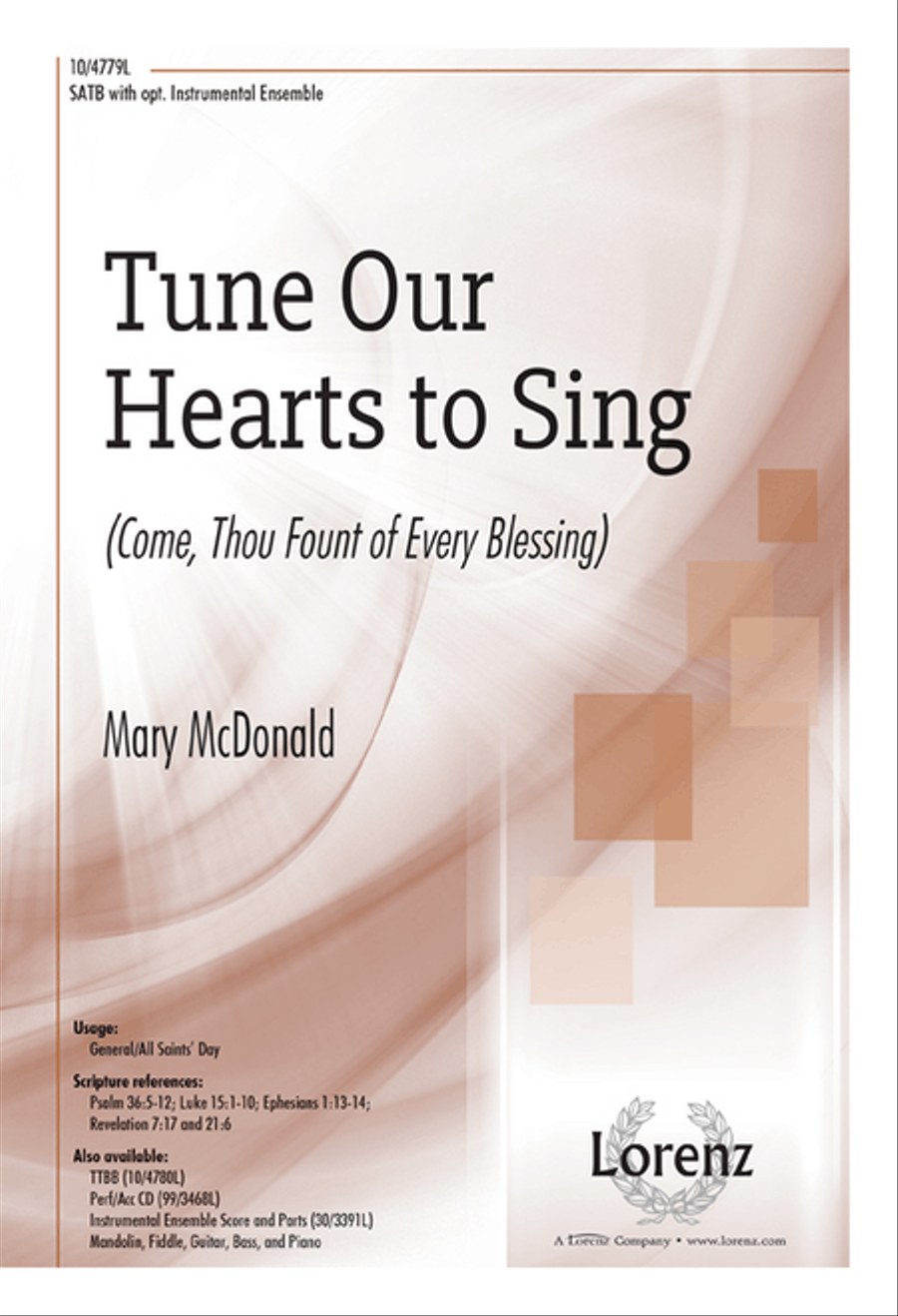 Tune Our Hearts to Sing 4-Part scores gallery preview page 1