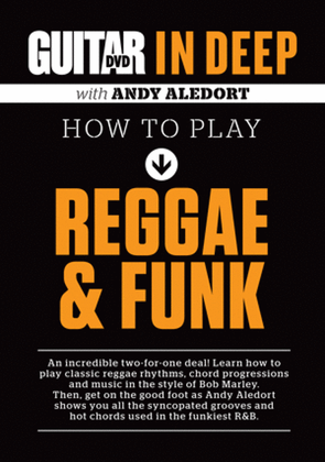 Book cover for Guitar World in Deep -- How to Play Reggae and Funk