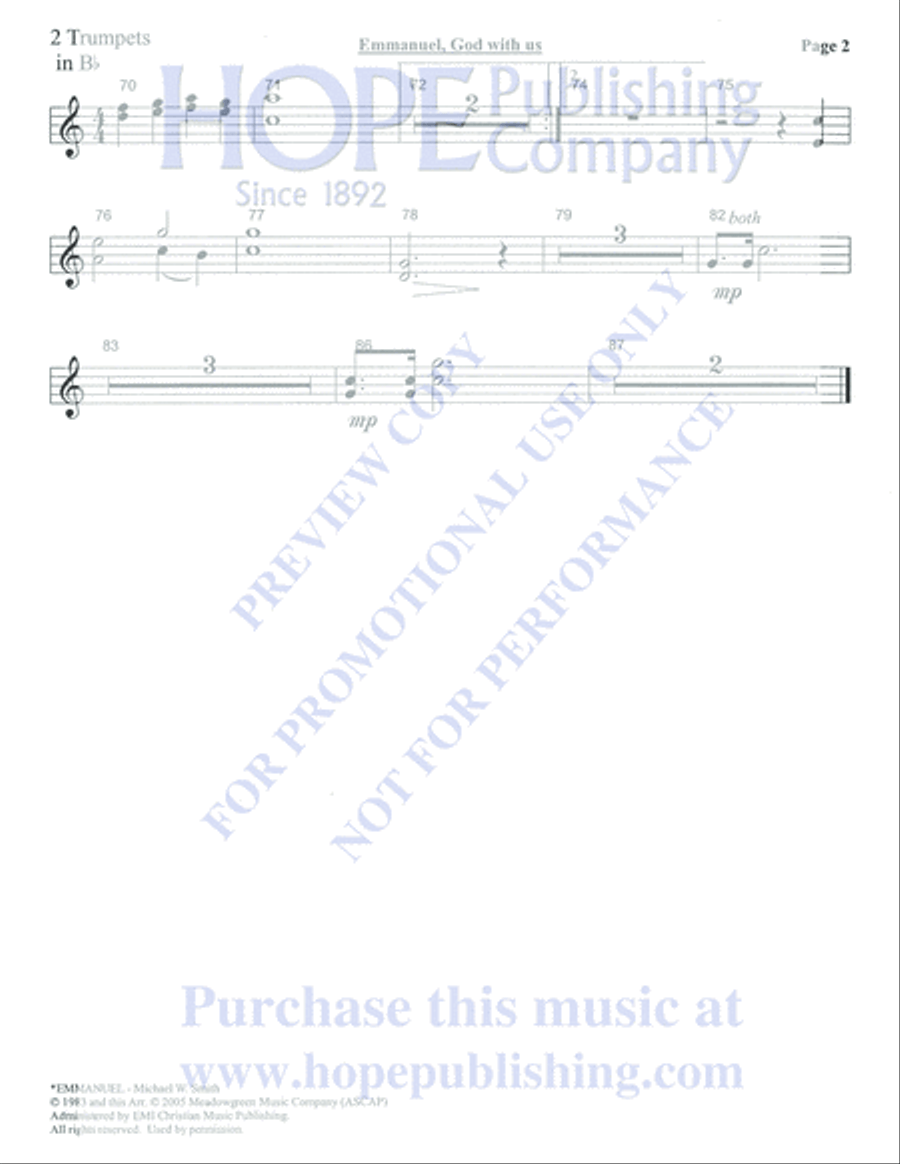 Emmanuel Emmanuel Orchestra scores gallery preview page 225
