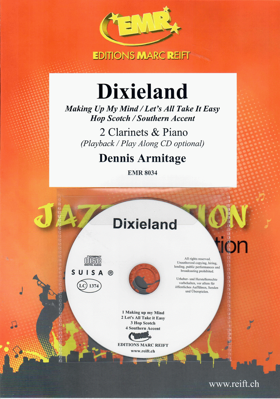 Dixieland Dixieland Clarinet Duet scores gallery preview page 1