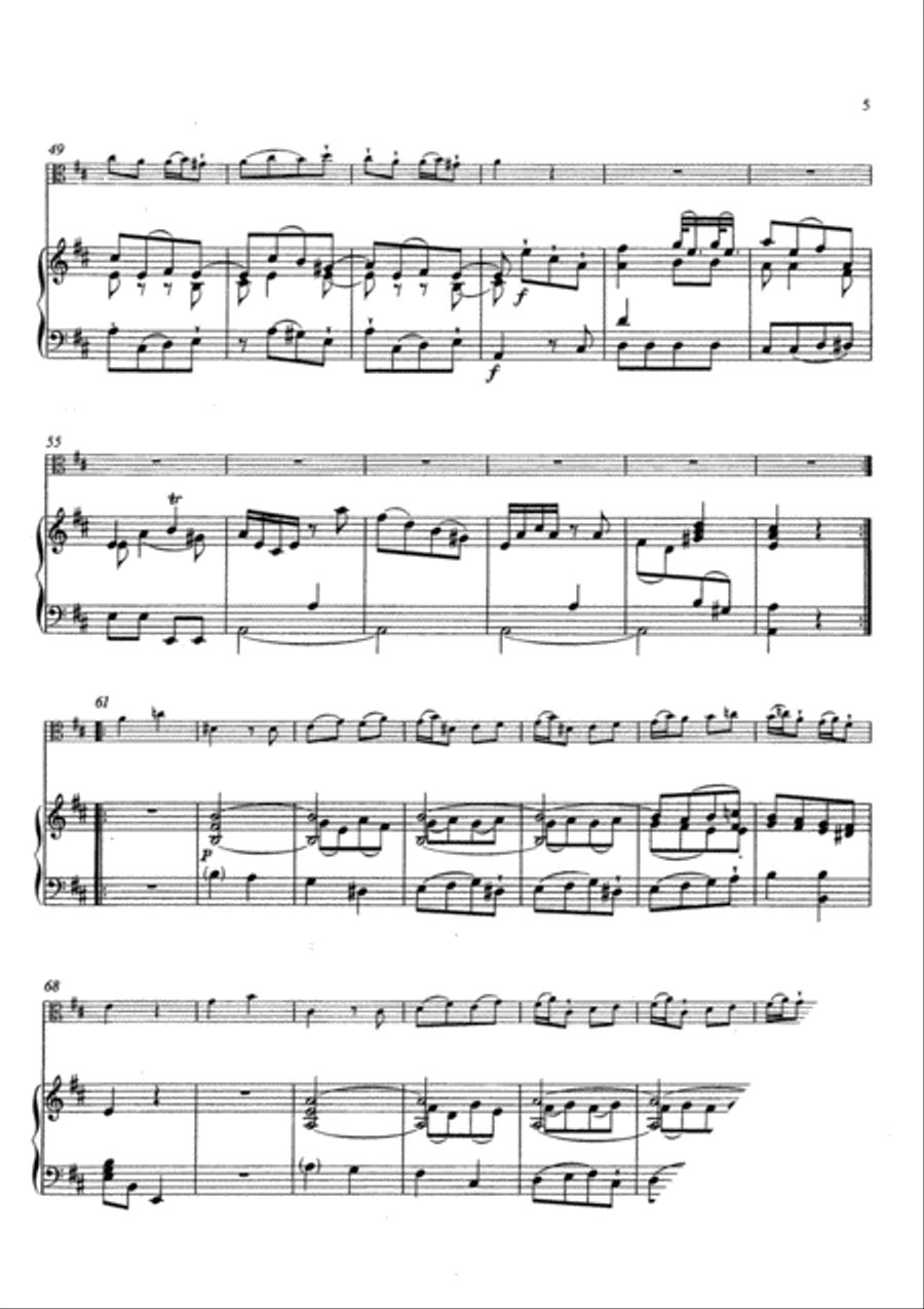 Concertino Piano Accompaniment scores gallery preview page 7